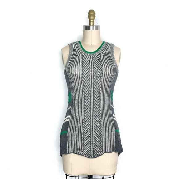 Cabi Trident Striped Knit Sweater Vest Womens XS #885 Tank Top - Picture 1 of 9